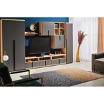 Kép 1/5 - DUET TV komód 1.2 m bükk-szürke
