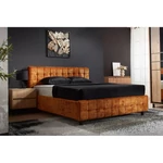 Kép 1/6 - RIO franciaágy ágyráccsal 140x200 téglavörös