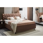 Kép 7/9 - FRANKFURT franciaágy ágyráccsal 160x200 szürke - 7. kép