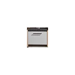 Kép 5/10 - SOLARIS mini komód 60 cm sötét dió-gomba - 5. kép