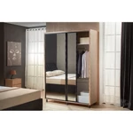 Kép 12/62 - Tolóajtós gardróbszekrény VENUS 1.4 m Tükör fehér - 12. kép