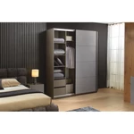Kép 2/6 - SPACE gardrób 2.2 m szürke - 2. kép