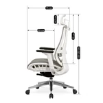 Kép 19/19 - SKY ergonomikus bézs forgószék