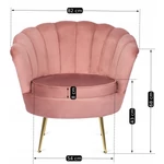 Kép 7/8 - Modern design  rózsaszín színvilág