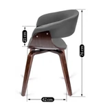 Kép 11/11 - Bársony ülés  modern design.