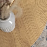 Kép 3/7 - Szemet gyönyörködtető aranytölgy fa asztal