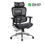 Kép 1/14 - NINO ergonomikus fekete forgószék