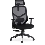 Kép 1/15 - BENTO ergonomikus fekete forgószék