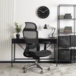Kép 2/18 - Litos ergonomikus fekete forgószék