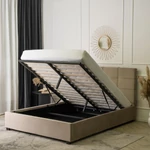 Kép 4/11 - Bézs velúr kárpit textúra közelről