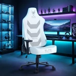 Kép 2/19 - APEX fehér forgó gamer szék