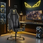 Kép 2/18 - Nexon Forgós Gamer Szék fekete/sárga