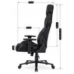 Kép 18/18 - NEXON Forgós Gamer Szék Fekete/Fehér