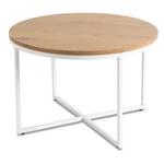 Kép 4/8 - Modern design aranytölgy/fehér kombinációban