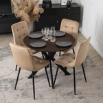 Kép 3/7 - Elegáns diófás asztal a nappalihoz