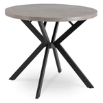 Kép 1/10 - LUGO Kihúzható asztal 90-190 cm Beton/Fekete