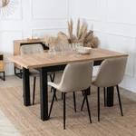 Kép 5/12 - Modern design tölgy és fekete kombinációjával