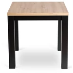 Kép 6/10 - Asztal MAX kinyitható 80-160 cm tölgy Artisan/Fekete