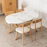 Kép 3/9 - Modern design  tömör tölgyfa elemek