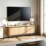 Kép 2/6 - BECK TV-szekrény tölgyfa színben