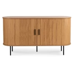 Kép 5/7 - Modern design és stabil konstrukció.  TRISH Fiókos Komód Tölgyfa