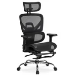 Kép 1/10 - KAIR ergonomikus fekete forgószék
