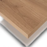Kép 9/11 - CLARK kihajtható étkezőasztal 120-160 cm, artisan tölgy/kasmír