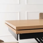 Kép 5/9 - REX asztal loft stílusú étkezőben