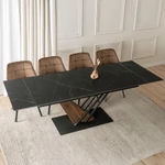 Kép 3/9 - Elegáns fekete márványtámasz