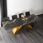 Kép 3/10 - Elegáns fekete és arany márvány