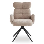 Kép 8/12 - Bézs boucle forgószék design