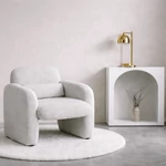 Kép 2/8 - TOGO Lounge fotel szürke színben