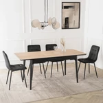 Kép 5/10 - Modern design asztal 138-178 cm