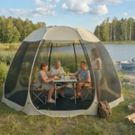 Kép 2/3 - Pawilon CAMA 395 cm Altana Ogrodowa Beż/Fekete