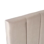 Kép 5/8 - VILLEMO ágy 120x200, bézs velúr