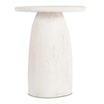 Kép 3/7 - REES dohányzóasztal 49 cm, krémszínű/bézs