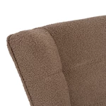 Kép 7/10 - Modern barna hintázó fotel nappaliban