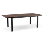 Kép 6/13 - Kerti bútorkészlet Asztal ARGOS 160-260 cm Orzech i 6 Foteli FRESNO Feketech