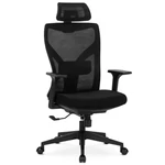 Kép 1/10 - SPIRAL ergonomikus fekete forgószék