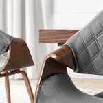 Kép 5/10 - Modern design diófa kerettel