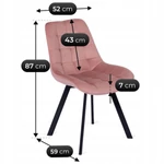 Kép 6/6 - Modern design  rózsaszín színben