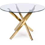 Kép 1/10 - SALLO Üvegasztal 110 cm