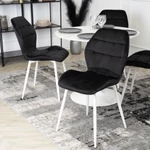 Kép 4/11 - Modern design  fekete-fehér kombináció