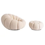 Kép 5/7 - Komfortos boucle puffal
