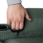 Kép 15/18 - Zöld színű  stílusos masszázsfotel