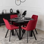 Kép 3/10 - Elegáns bársony szék a nappali bútorozáshoz