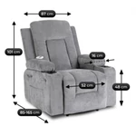 Kép 14/14 - Relaxálj a BOX 2 dönthető masszázs fauteelben