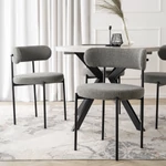 Kép 3/9 - Elegáns szürke boucle ülés