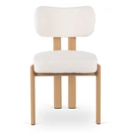 Kép 3/6 - Elegáns boucle anyagú szék