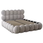 Kép 1/12 - ANKARA ágy 160x200 szürke tárolórekeszben